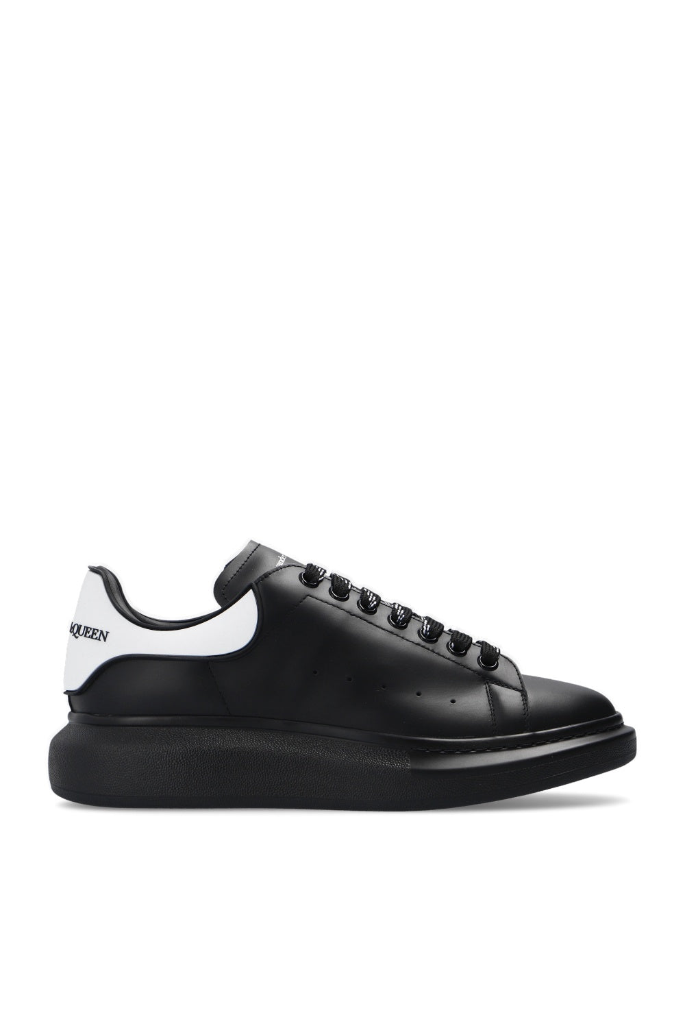 Alexander McQueen Trainers, Black (White rubber heel)