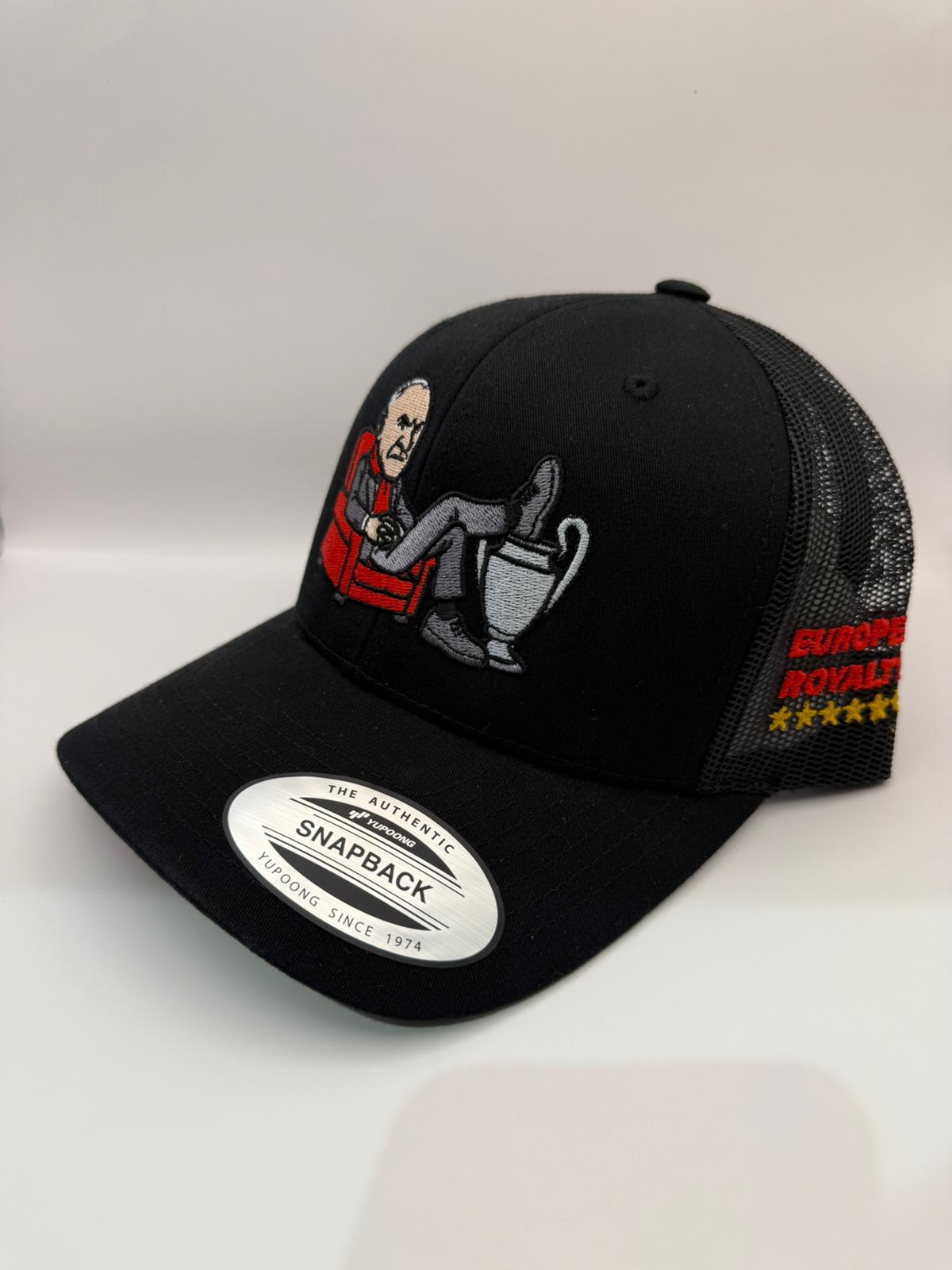 Cap Cartel Shankly Cap - Black