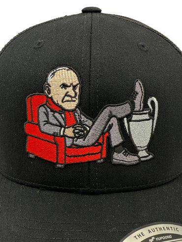 Cap Cartel Shankly Cap - Black