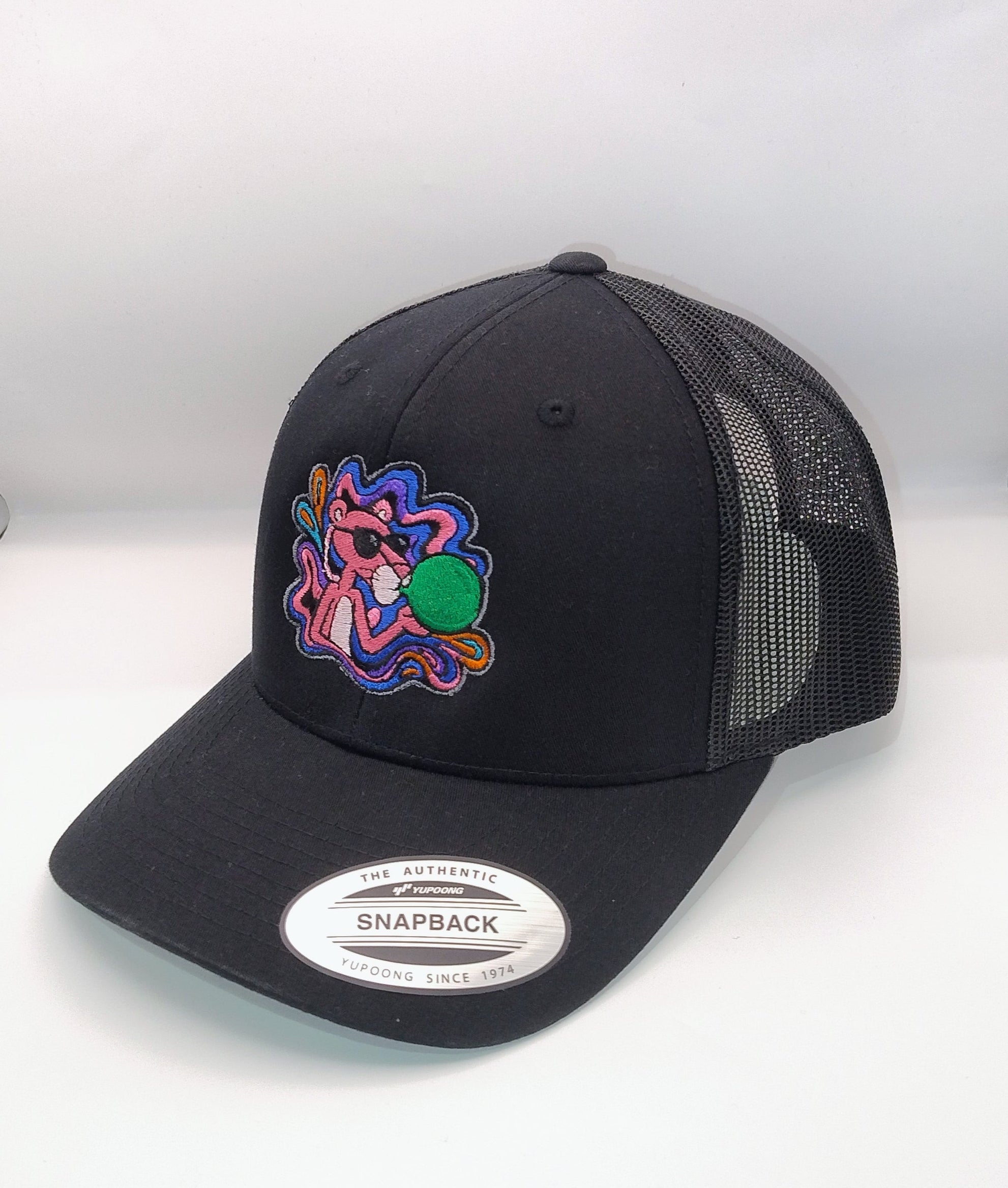 Pink Panther Cap - Black