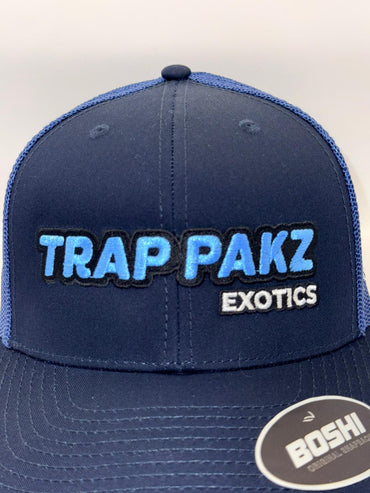 Cap Culture Trap Pakz Exotics Cap - Navy/Blue