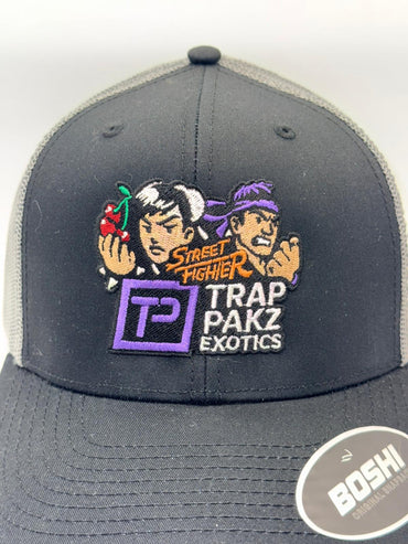 Cap Culture Trap Pakz Street Fighter Cap - Black/Grey