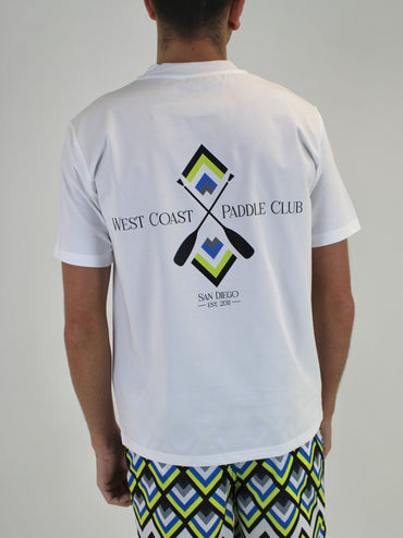 White Threads Paddle Club T-Shirt - White
