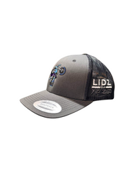 Lidz Grey Bike Cap - Grey