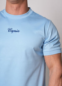 Capria Luxury T-Shirt - Sky Blue