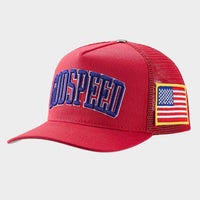 Godspeed Americana Trucker cap - Red