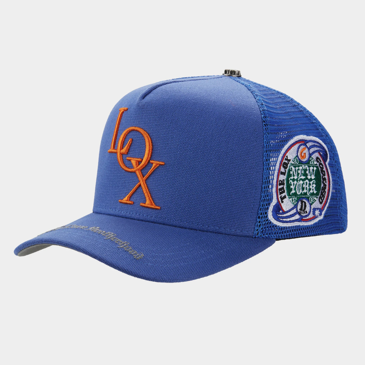 Godspeed New York X The Legacy Trucker Cap - Blue/Orange