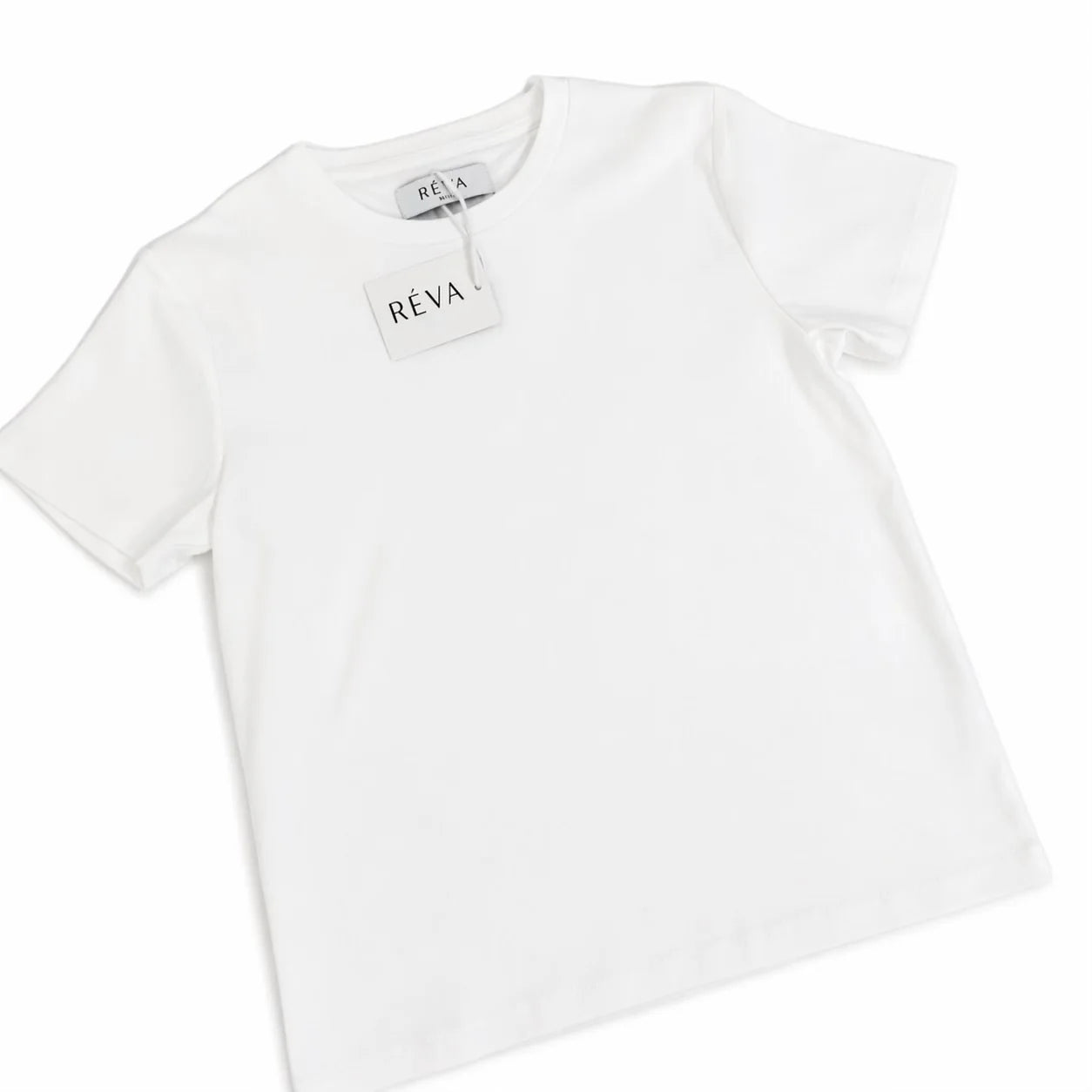 Reva Mercerised T-Shirt - White