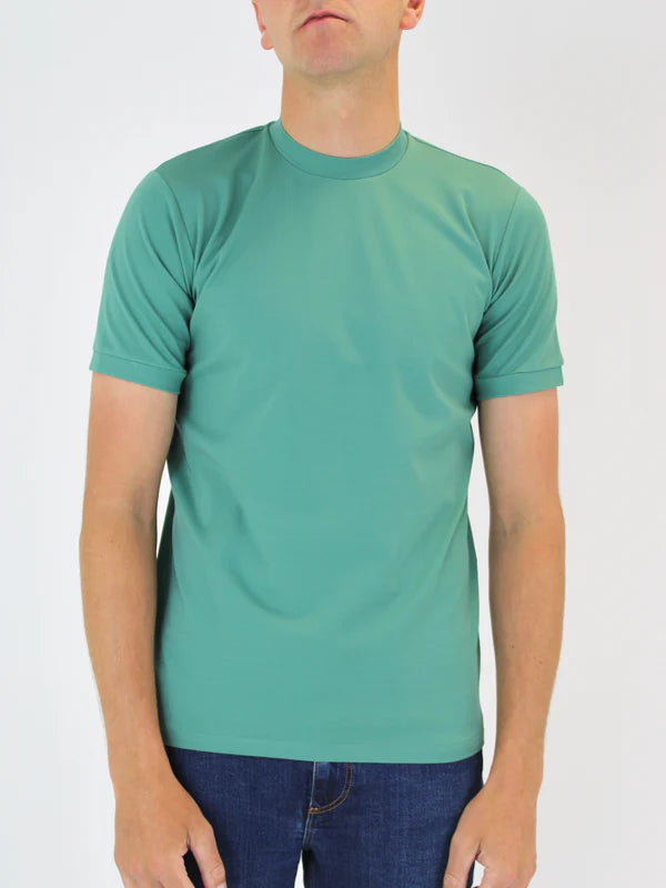 White Threads Plain Lightweight Premium T-Shirt Dark Teal