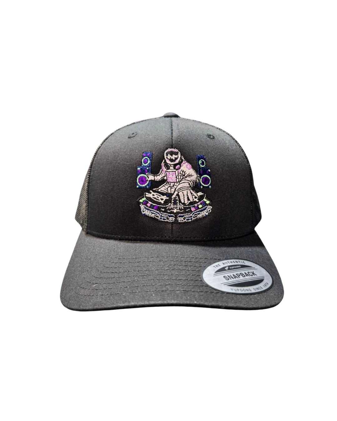 Cap Kids DJ Spaceman Cap - Black