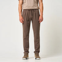 Loiano Slim Fit Tech Pants - Taupe