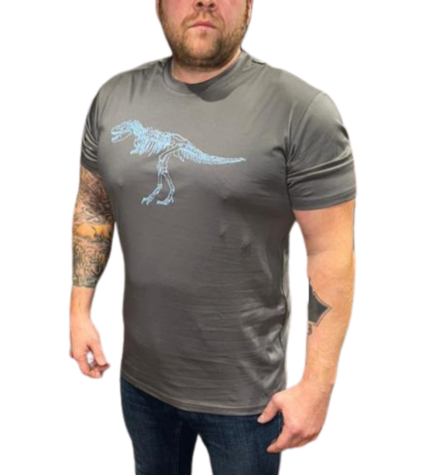 White Threads T-Rex Tee Grey