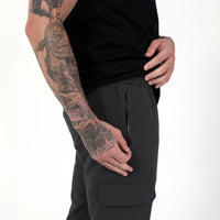 Reva Signature Cargo Trousers - Grey