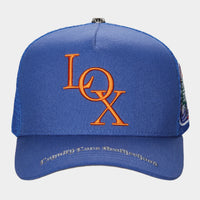 Godspeed New York X The Legacy Trucker Cap - Blue/Orange