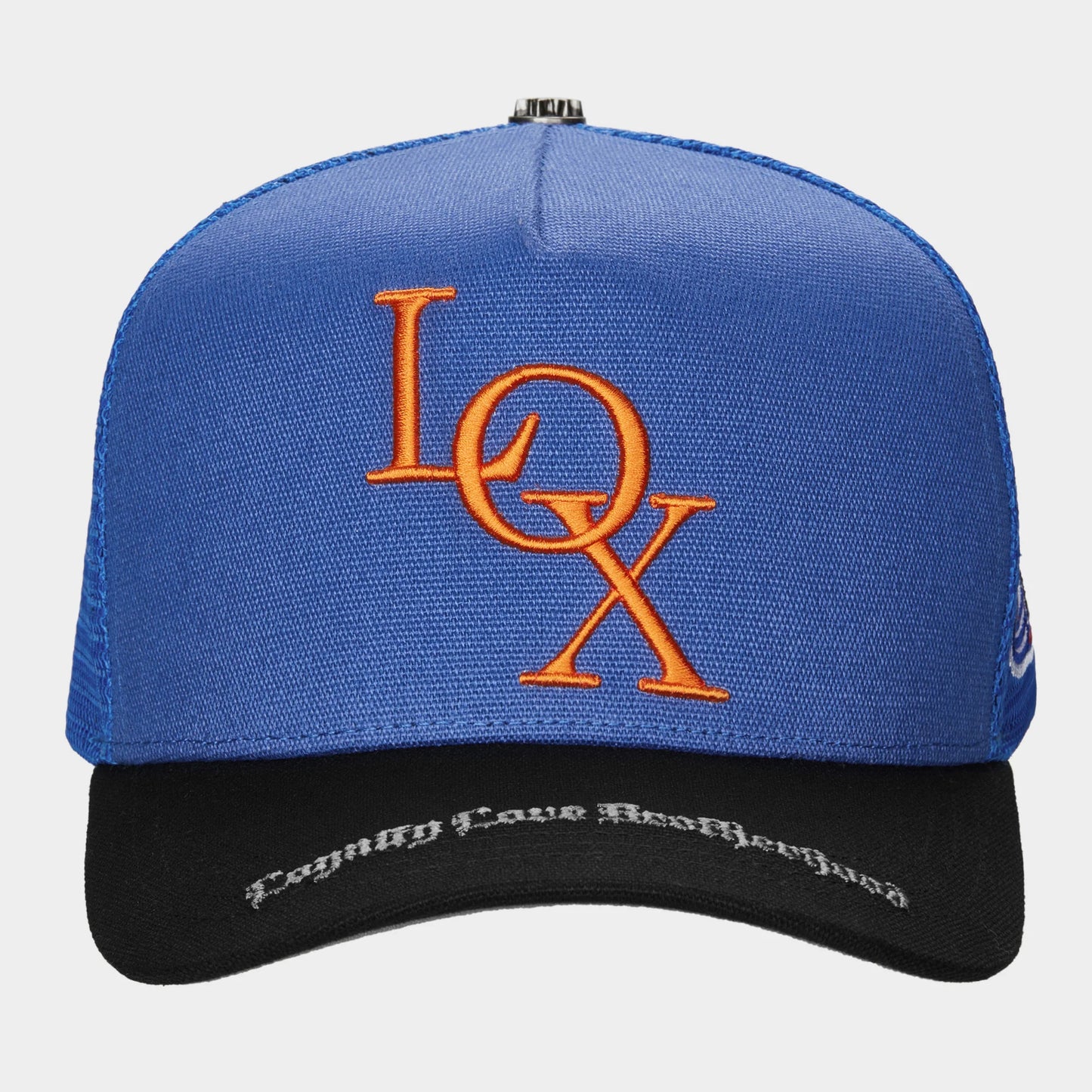 Godspeed New York X The Legacy Trucker Cap - Blue/Black Peak