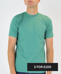 White Threads Plain Lightweight Premium T-Shirt Dark Teal