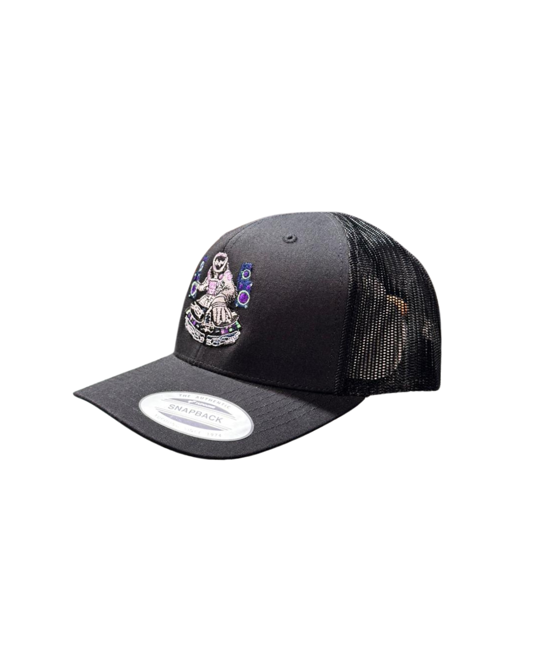 Cap Kids DJ Spaceman Cap - Black