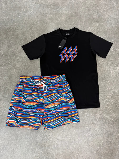 White Threads Bundle - Wavey Bolt Swim Set