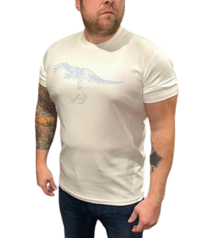 White Threads T-Rex Tee White