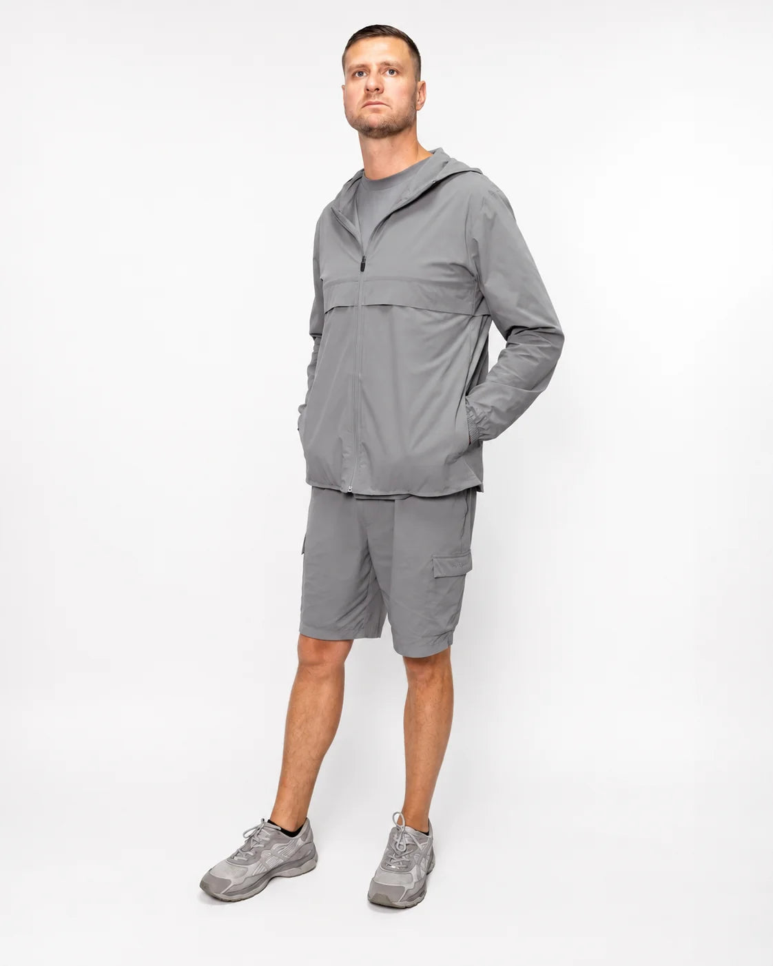 Reva Forma Hooded Jacket - Grey
