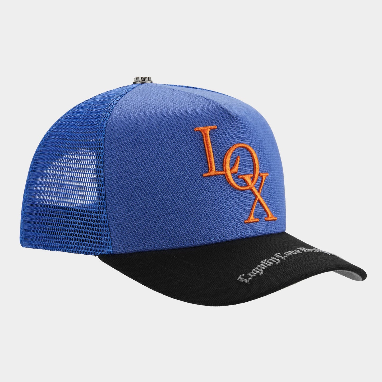 Godspeed New York X The Legacy Trucker Cap - Blue/Black Peak