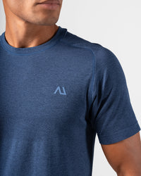 Agaru Versa Knit T-shirt - Obsidian Blue