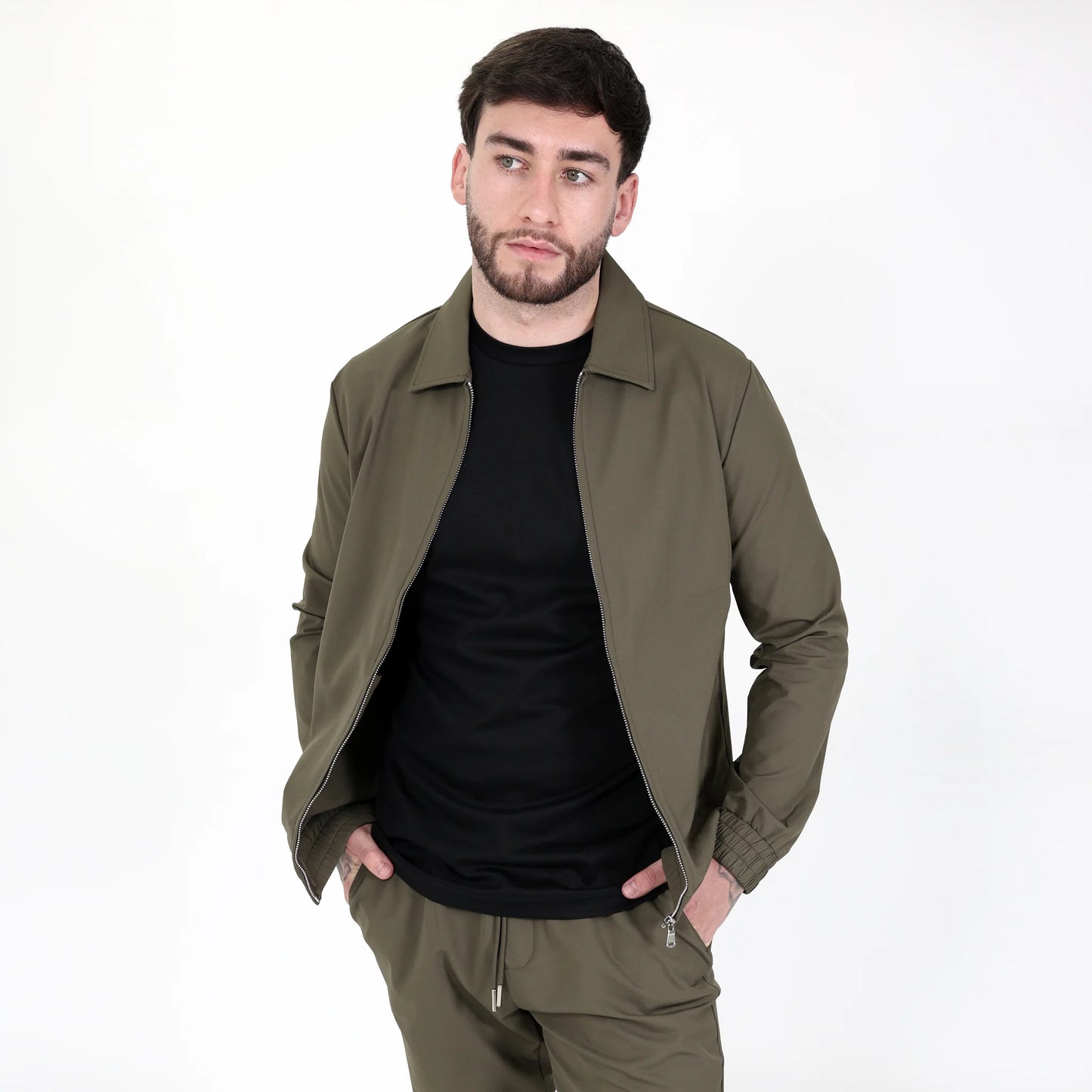 Reva Signature Techware Jacket - Khaki