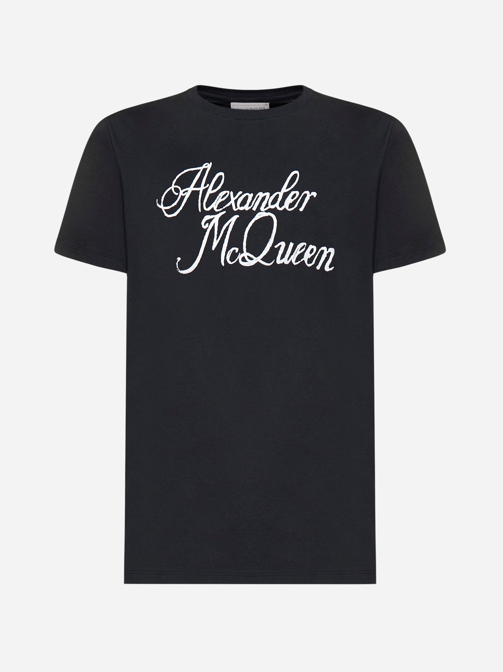 Alexander McQueen Signature T-Shirt Black