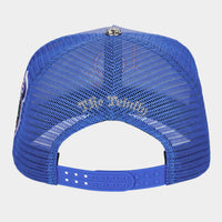 Godspeed New York X The Legacy Trucker Cap - Blue/Black Peak