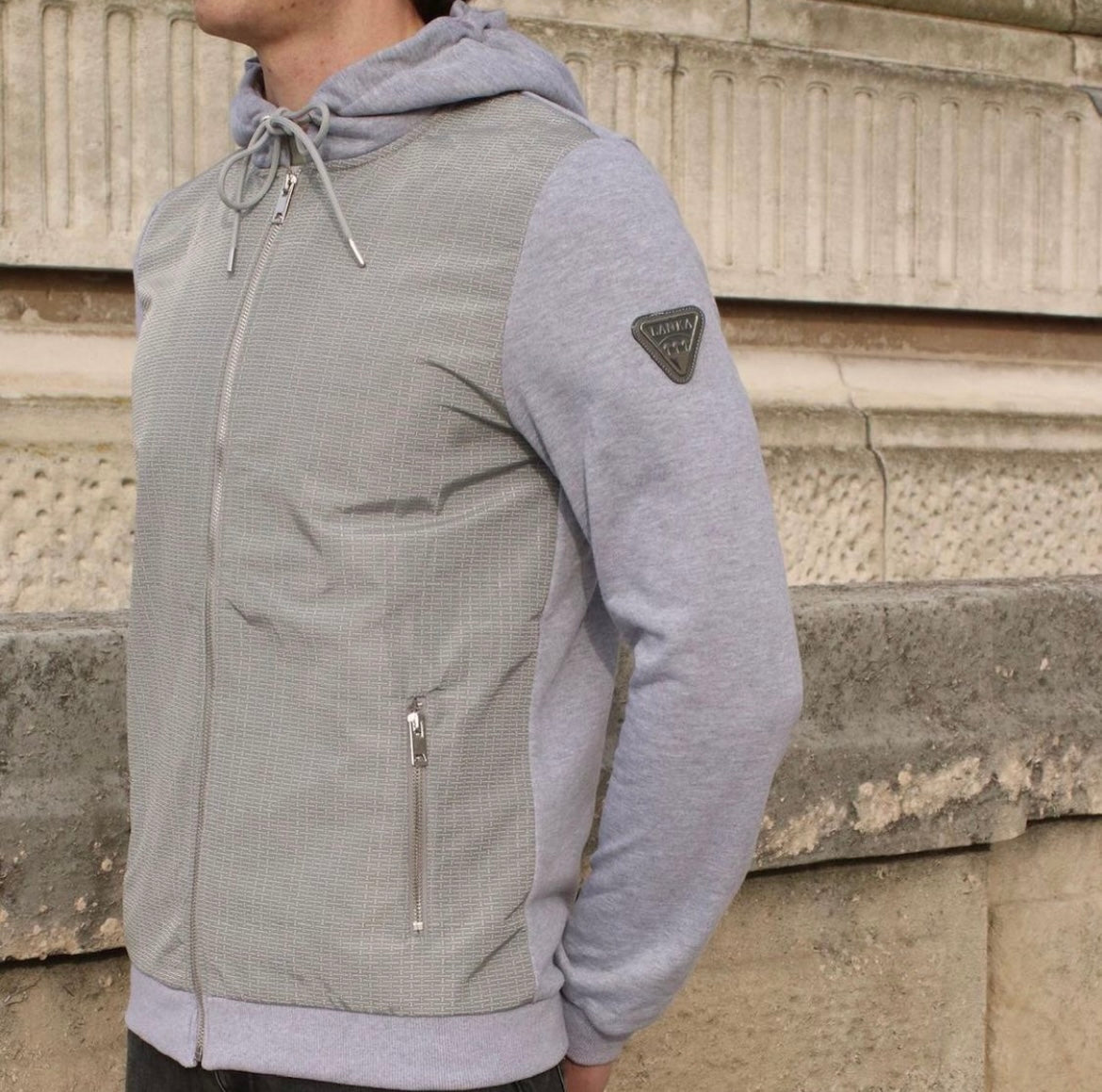 Lanka, Grey Hoodie