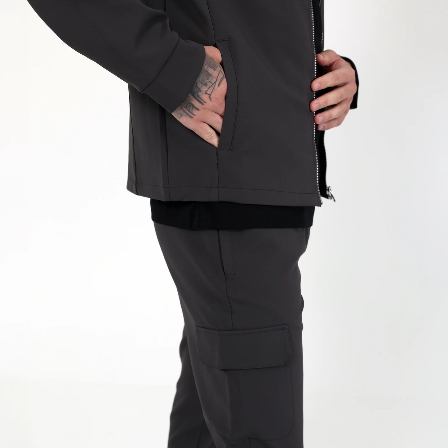 Reva Signature Cargo Jacket - Grey