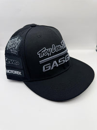 TROY LEE GASGAS Flat Peak - Black/Grey