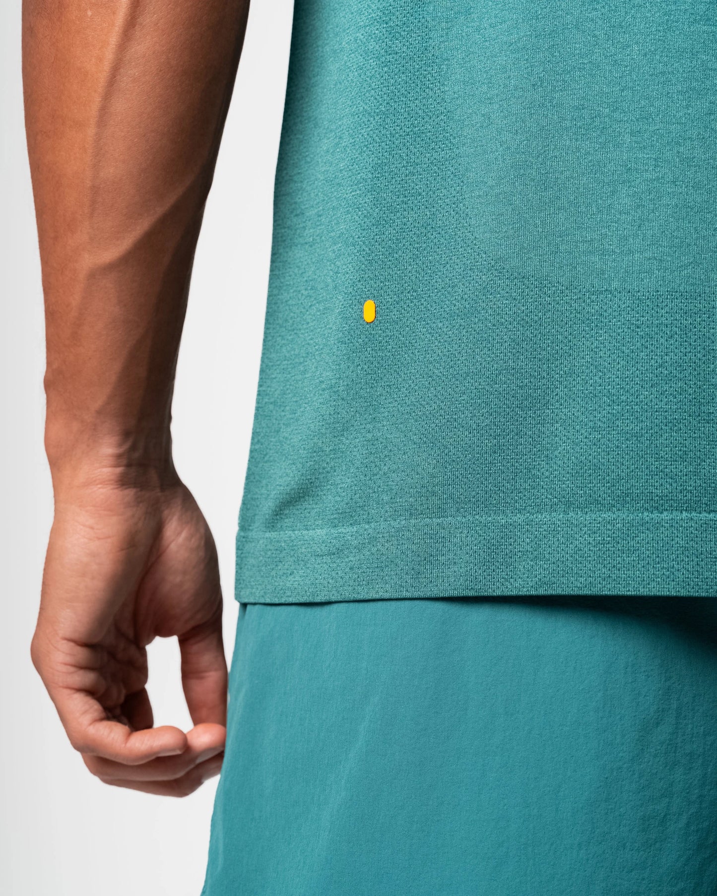 Agaru Versa Knit T-shirt - Emerald Green