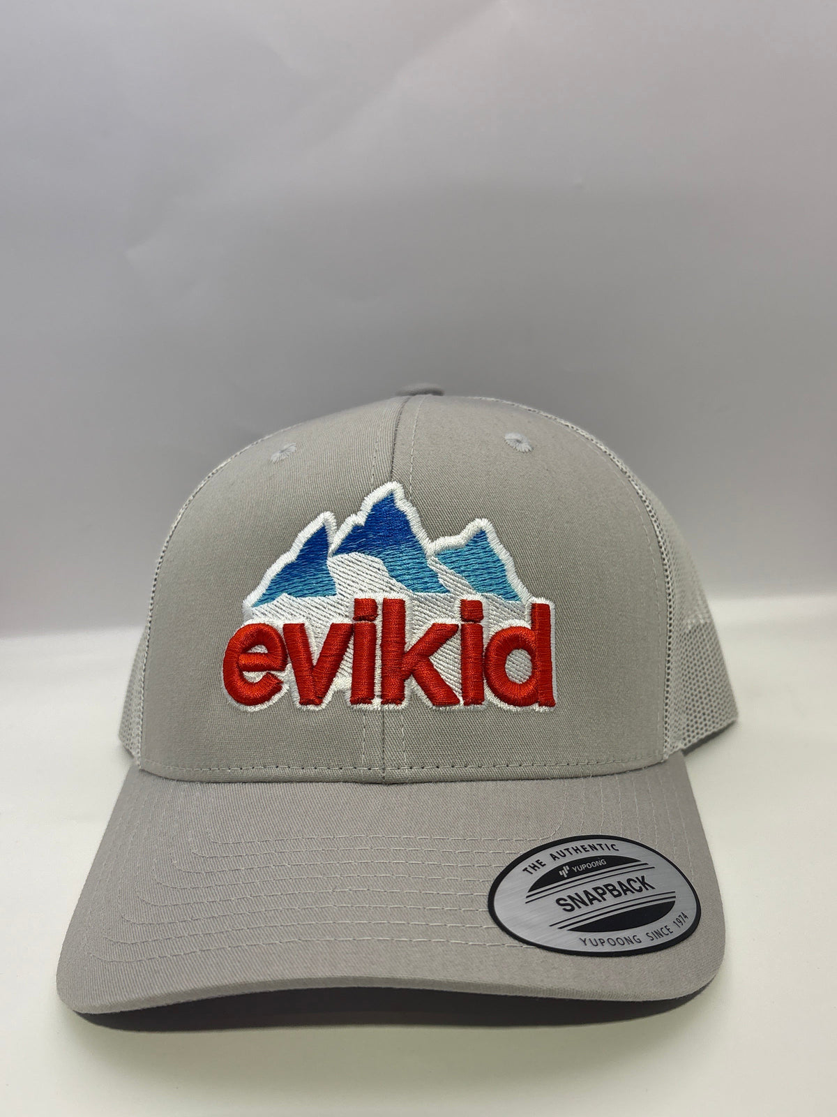 Evikid logo cap - grey
