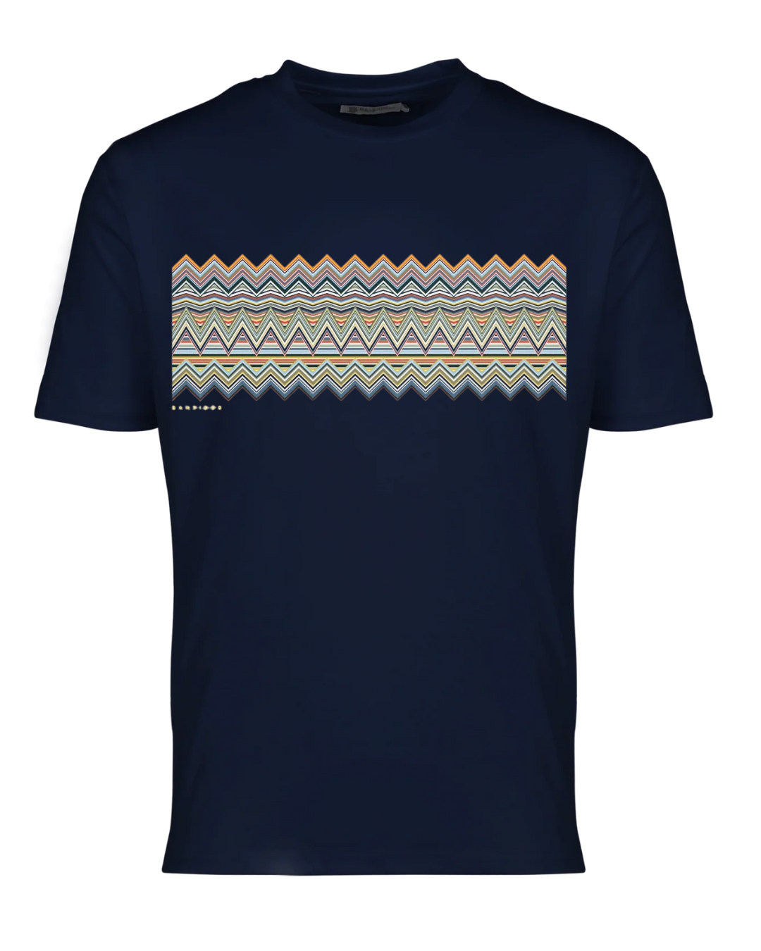 Moda Bandidos Multi Zig T-Shirt - Navy