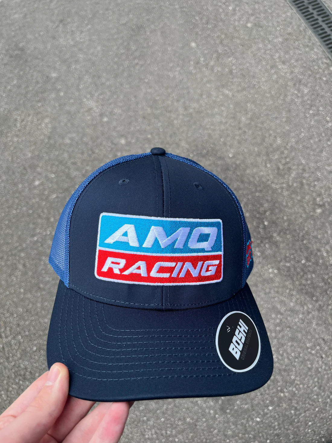 AMQ GAS Cap - Navy, RED WHITE BLUE