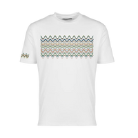 Moda Bandidos Flow Wave T-Shirt - White/Multi