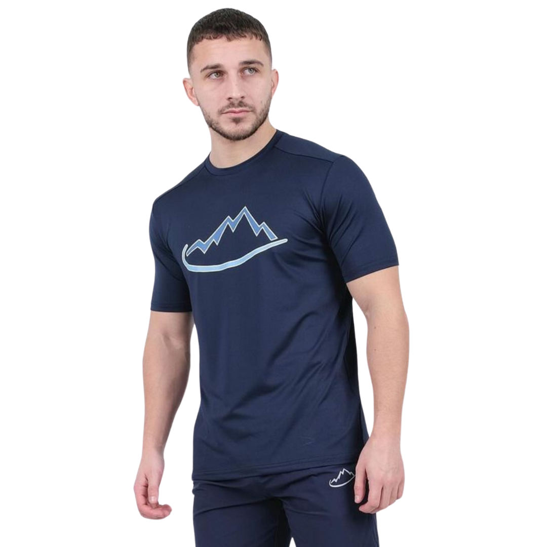 Adapt To, Navy/Blue Logo T-Shirt