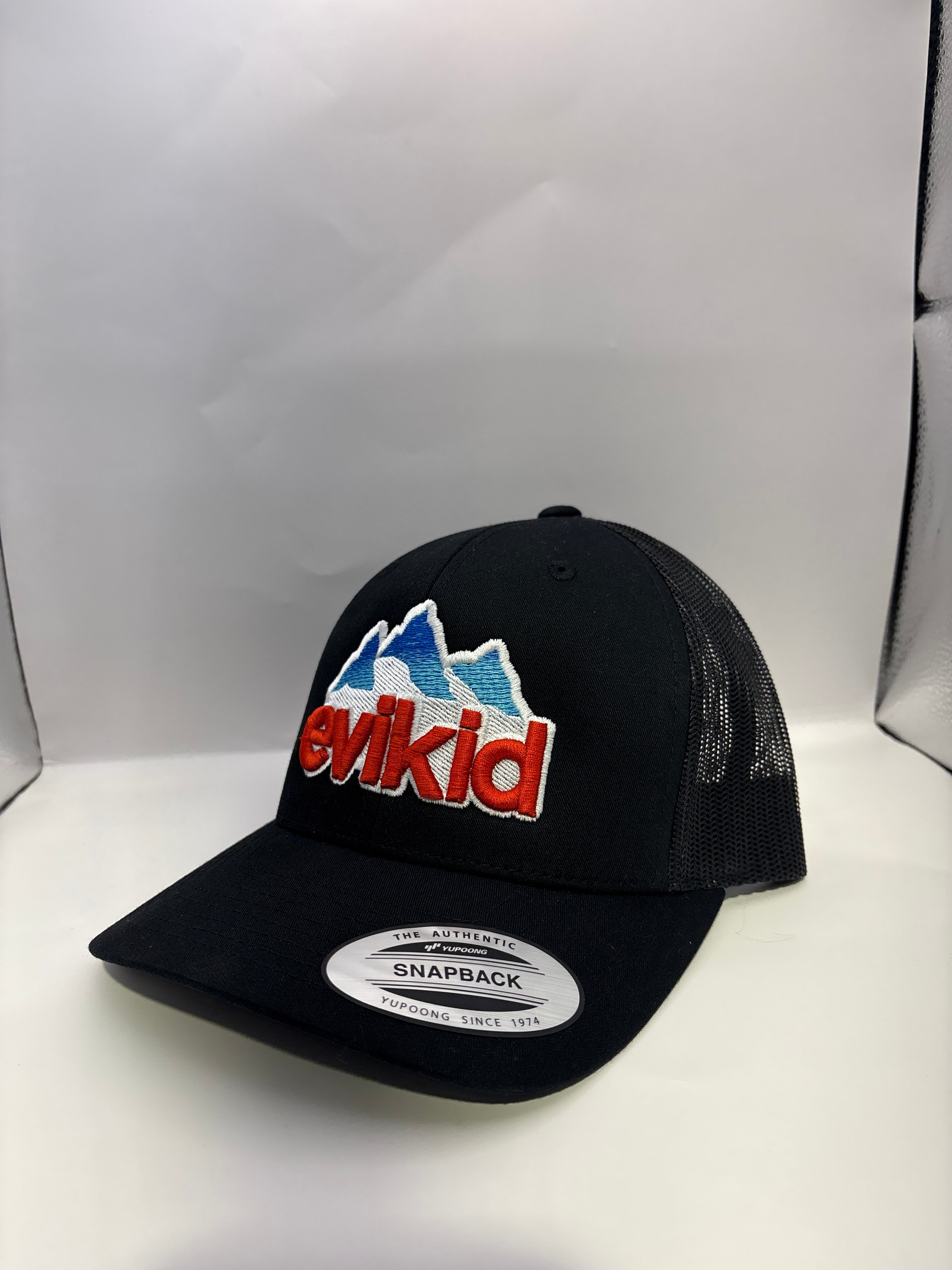 Evikid logo cap - black