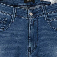 Replay Power Stretch Anbass Jeans - Mid Blue