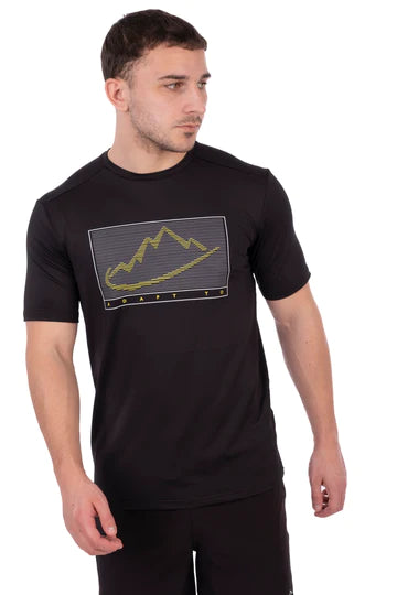 Adapt To, Linear T-Shirt Black Neon