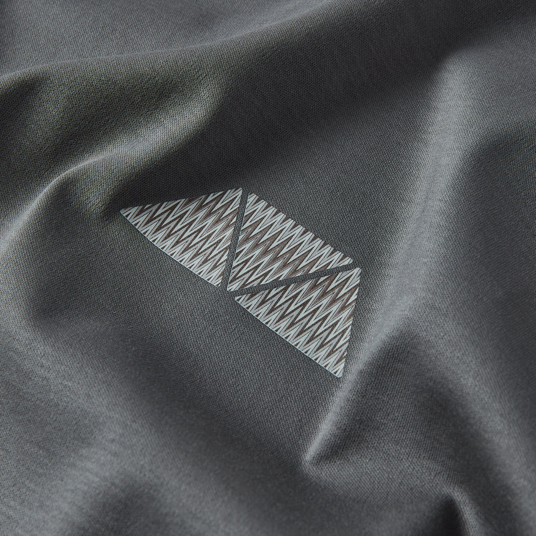 Mosquito Azure Triangle (Grey) T-Shirt - Grey