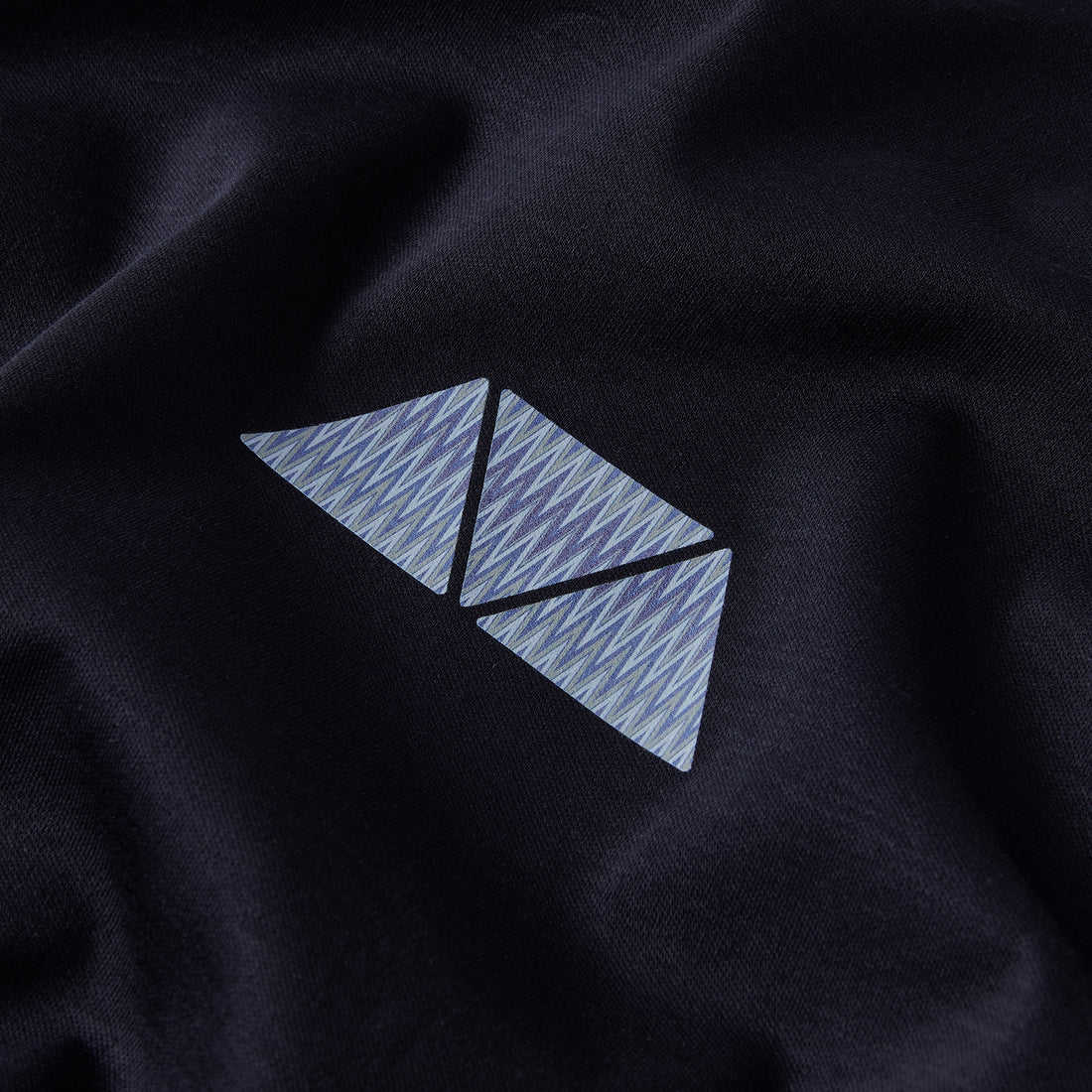 Mosquito Azure Triangle (Purple) T-Shirt - Navy