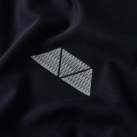 Mosquito Azure Triangle (Grey) T-Shirt - Navy