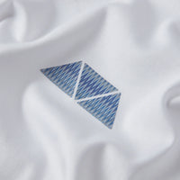 Mosquito Azure Triangle (Purple) T-Shirt - White