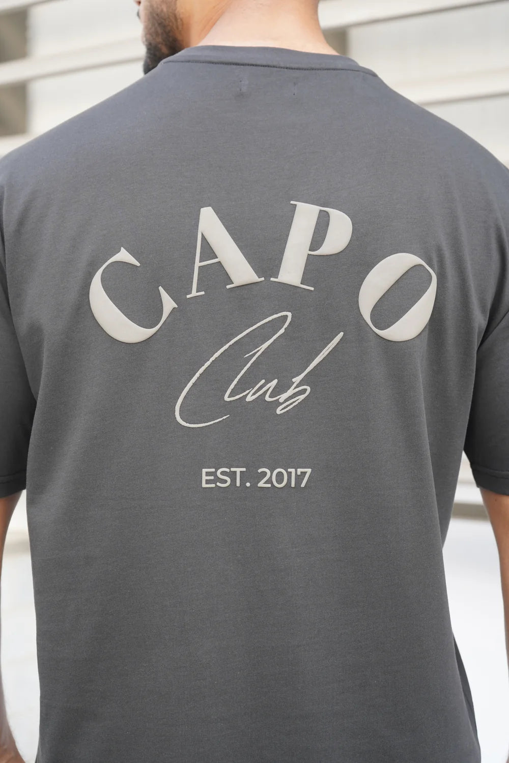 Capo Beach Club T-Shirt - Dark Grey