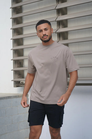 Capo Beach Club T-Shirt - Light Brown