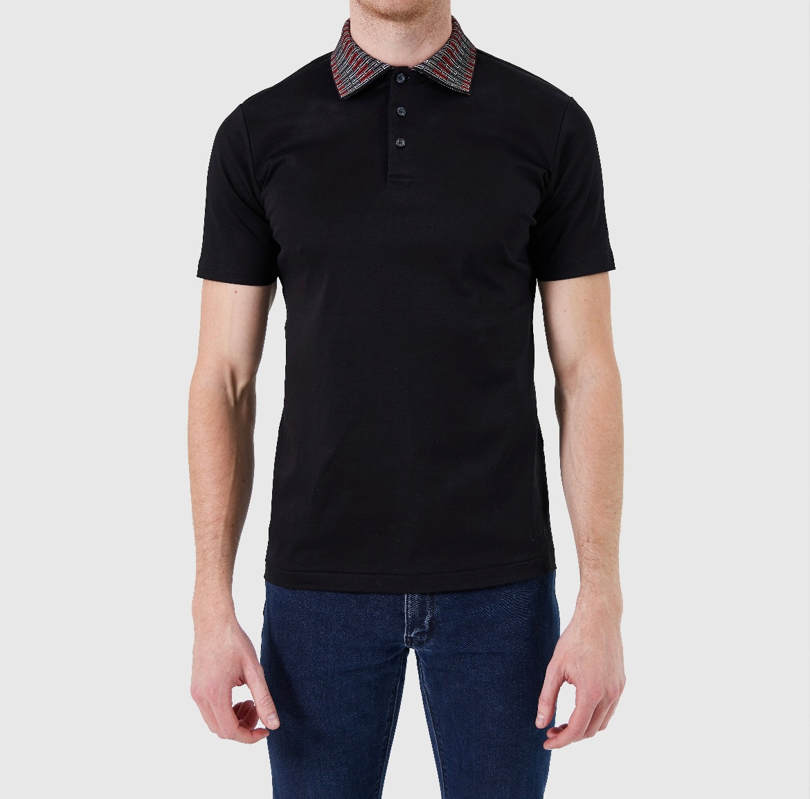 Lanka, Polo Black (Button)