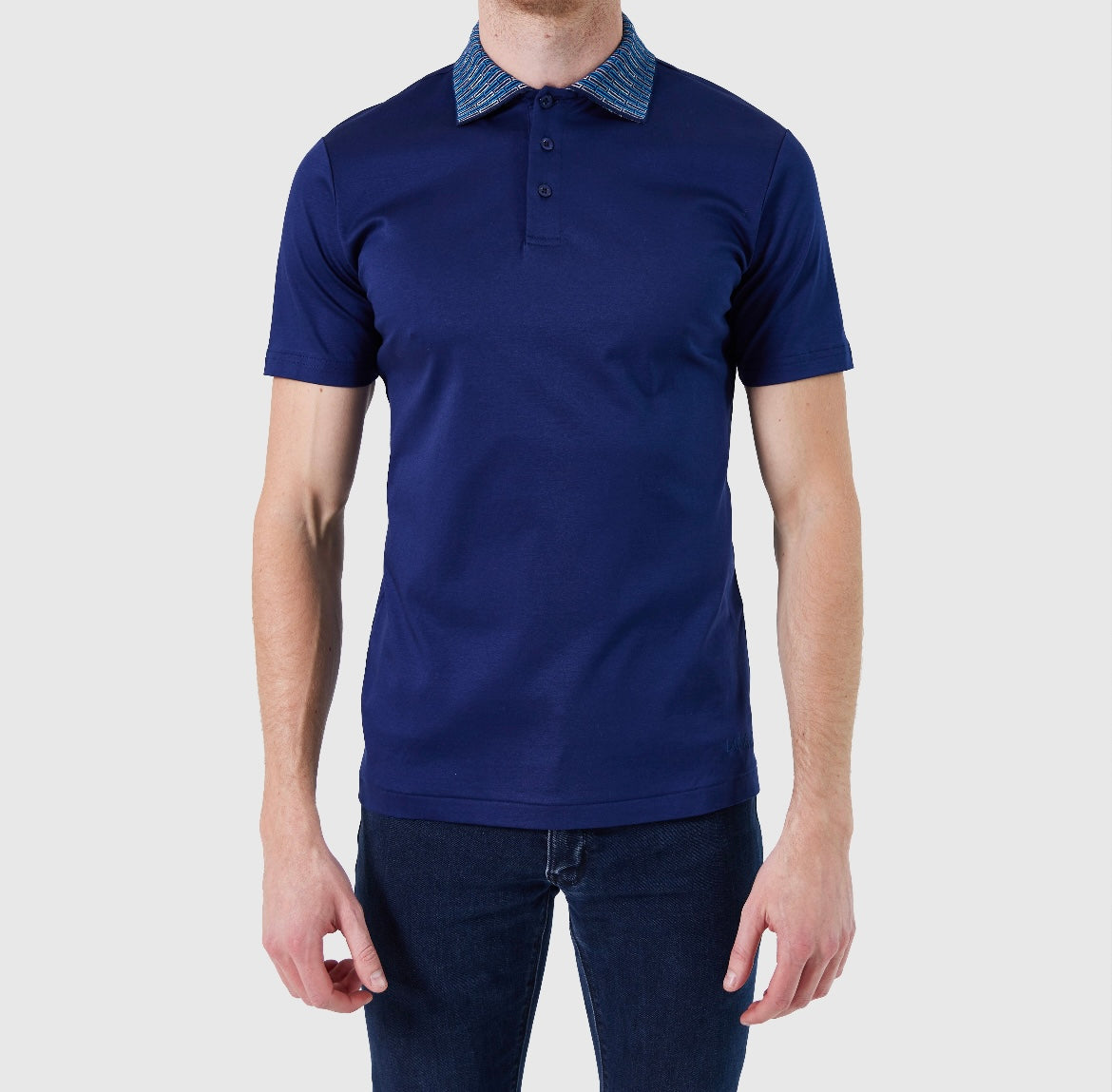 Lanka, Polo Navy (Button)