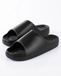 White Threads Essential Sliders - Black